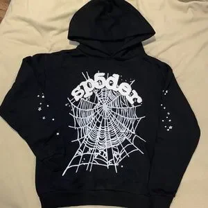 スパイダー（SP5DER）OG ウェブ パーカー ブラック Sp5der OG Web Hoodie Black Men's - SS24 - US